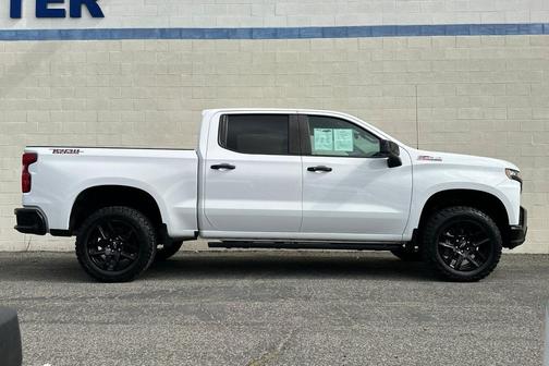 Summit White 2021 Chevrolet Silverado 1500 LT Trail Boss