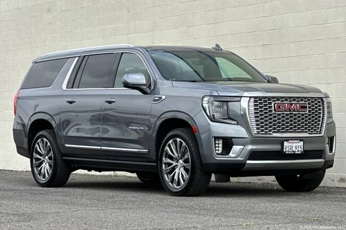 Satin Steel Metallic 2021 GMC Yukon XL Denali