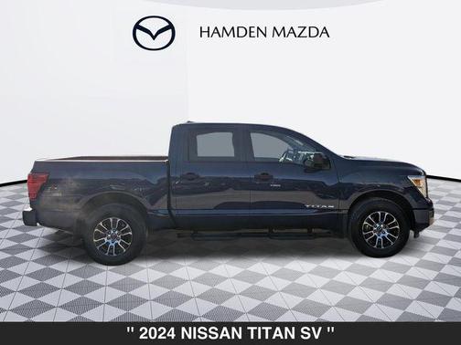 Deep Blue Pearl 2024 Nissan Titan SV