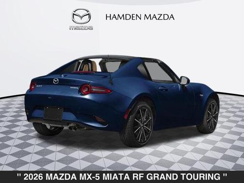 Deep Crystal Blue Mica 2026 Mazda MX-5 Miata GRAND TOURING