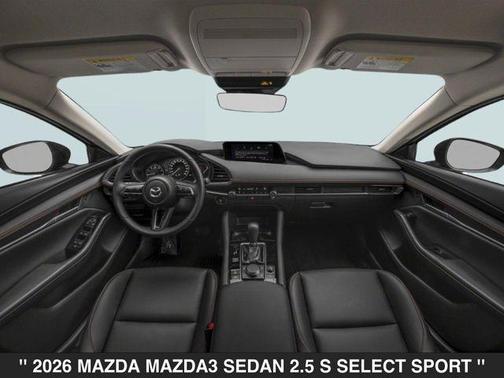Deep Crystal Blue Mica 2026 Mazda Mazda3 FWD w/Select Package