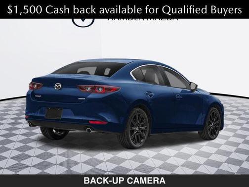 Deep Crystal Blue Mica 2026 Mazda Mazda3 FWD w/Select Package