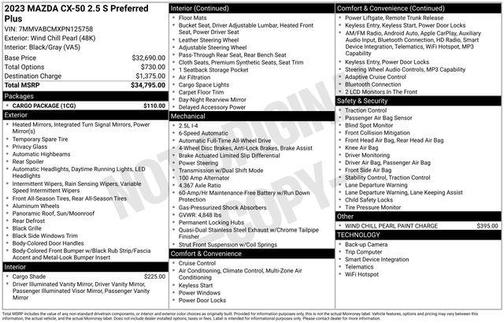 2023 Mazda CX-50 2.5 S Preferred Plus Package