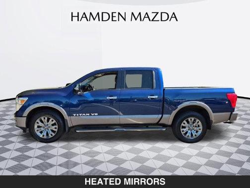 Deep Blue Pearl 2018 Nissan Titan Platinum Reserve