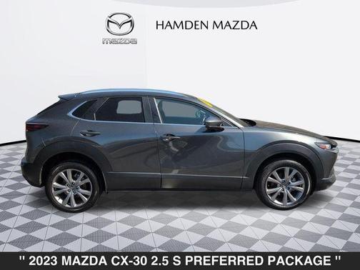 Machine Gray Metallic 2023 Mazda CX-30 2.5 S Preferred Package