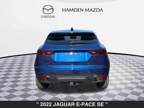 Bluefire Blue 2022 Jaguar E-PACE SE