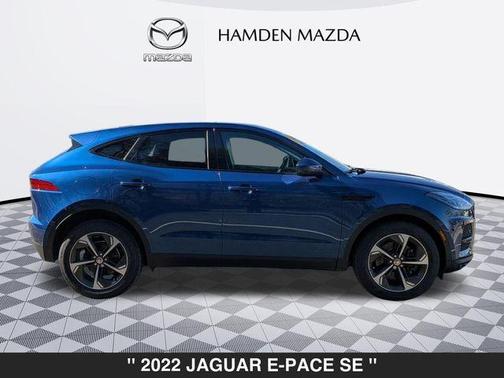 Bluefire Blue 2022 Jaguar E-PACE SE