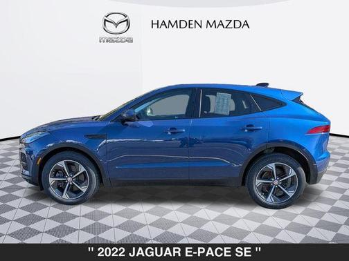 Bluefire Blue 2022 Jaguar E-PACE SE