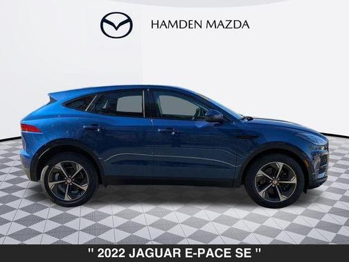 Bluefire Blue 2022 Jaguar E-PACE SE