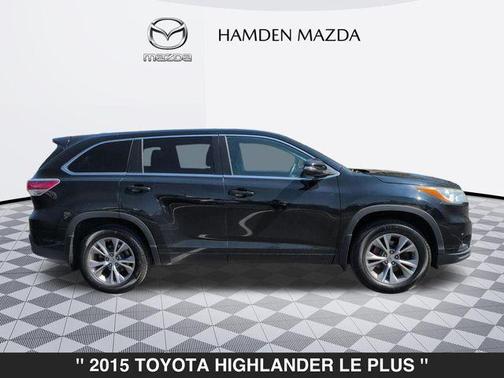 Attitude Black Metallic 2015 Toyota Highlander LE Plus