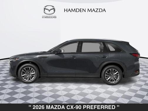 Jet Black Mica 2026 Mazda CX-90 3.3 Turbo Preferred