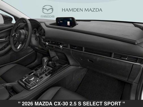 Deep Crystal Blue Mica 2026 Mazda CX-30 Select