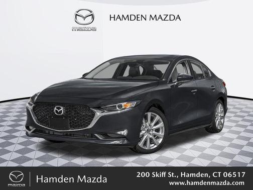 Jet Black Mica 2026 Mazda Mazda3 FWD w/Preferred Package