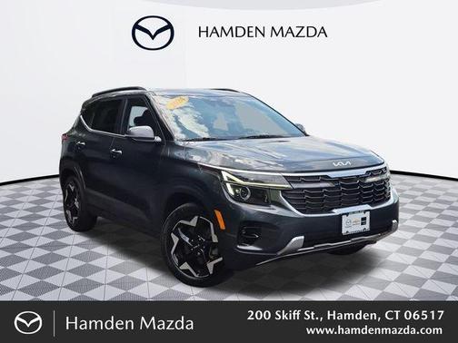 Gravity Gray 2024 Kia Seltos EX