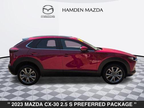 Soul Red Crystal Metallic 2023 Mazda CX-30 2.5 S Preferred Package