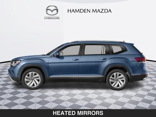 Tourmaline Blue Metallic 2023 Volkswagen Atlas 3.6L SEL