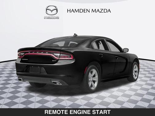 Pitch Black Clearcoat 2016 Dodge Charger SXT
