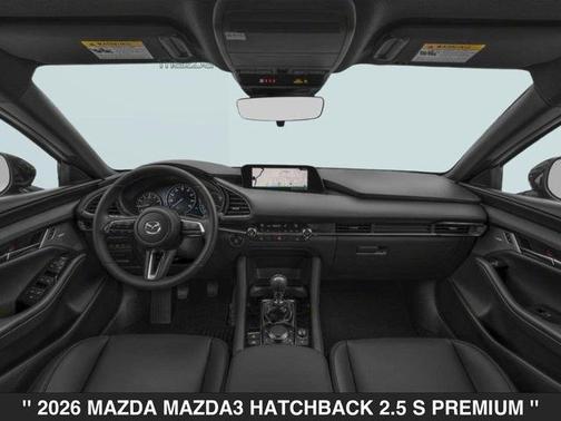 Machine Gray Metallic 2026 Mazda Mazda3 FWD w/Premium Package