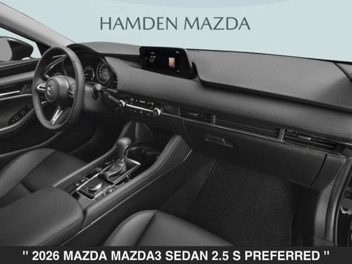 Platinum Quartz Metallic 2026 Mazda Mazda3 FWD w/Preferred Package