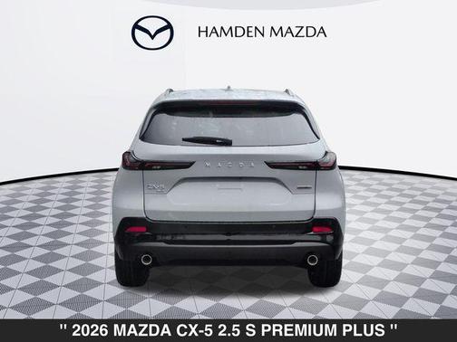 Gray 2026 Mazda CX-5 2.5 S Premium Plus Package