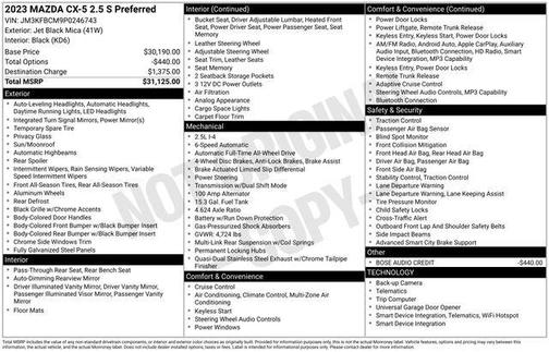 2023 Mazda CX-5 2.5 S Preferred Package