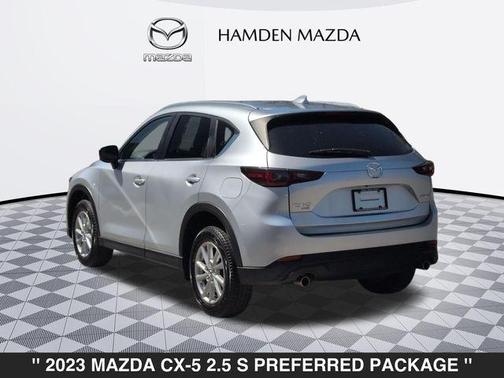 Sonic Silver Metallic 2023 Mazda CX-5 2.5 S Preferred Package