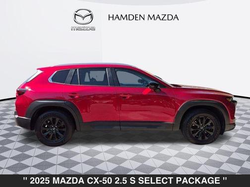 Soul Red Crystal Metallic 2025 Mazda CX-50 2.5 S Select Package