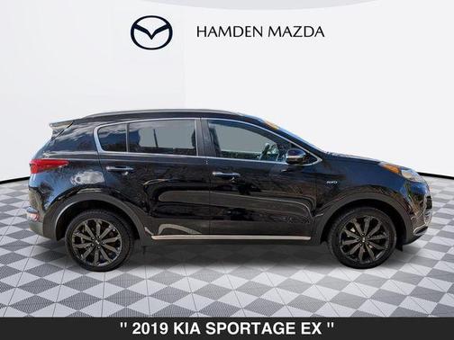 Black Cherry 2019 Kia Sportage EX