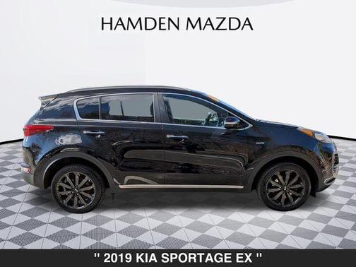 Black Cherry 2019 Kia Sportage EX