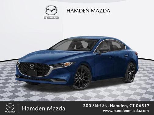 Deep Crystal Blue Mica 2026 Mazda Mazda3 FWD w/Select Package