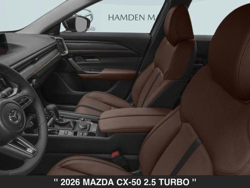 Soul Red Crystal Metallic 2026 Mazda CX-50 2.5 Turbo