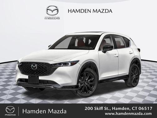 Rhodium White Metallic 2024 Mazda CX-5 Carbon Edition