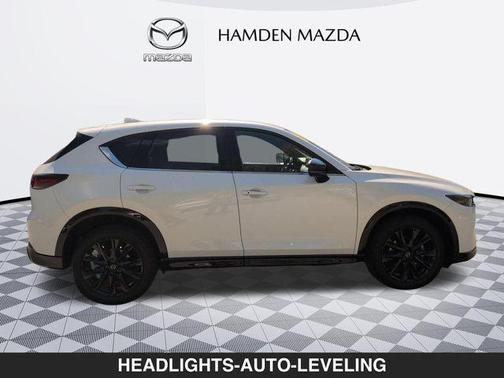 Rhodium White Metallic 2024 Mazda CX-5 Carbon Edition
