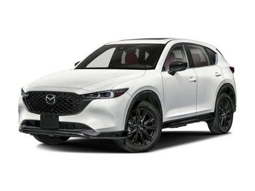 Rhodium White Metallic 2024 Mazda CX-5 Carbon Edition