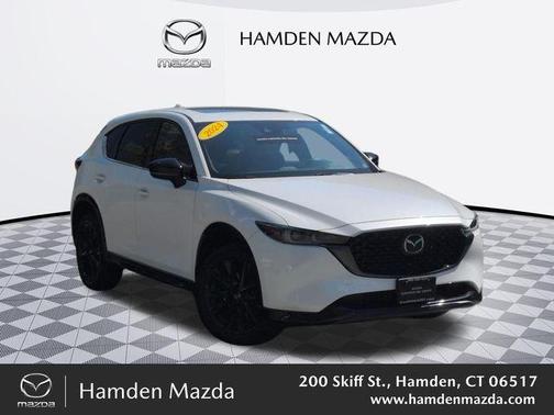 Rhodium White Metallic 2024 Mazda CX-5 Carbon Edition
