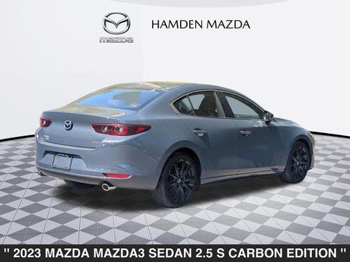 Polymetal Gray Metallic 2023 Mazda Mazda3 2.5 S Carbon Edition