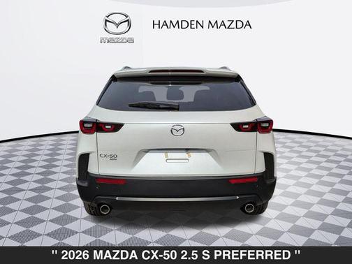 Wind Chill Pearl 2026 Mazda CX-50 2.5 S PREFERRED