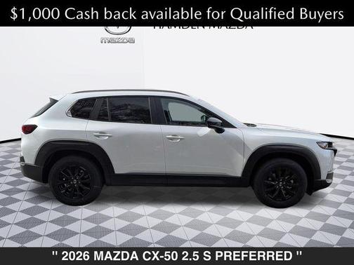 Wind Chill Pearl 2026 Mazda CX-50 2.5 S PREFERRED