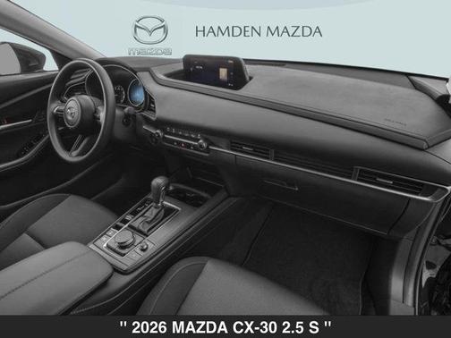 Jet Black Mica 2026 Mazda CX-30 2.5 S