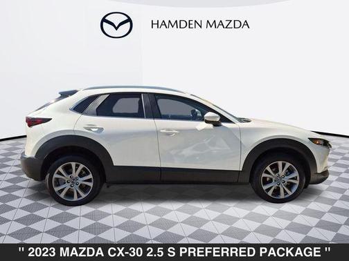 Snowflake White Pearl 2023 Mazda CX-30 2.5 S Preferred Package
