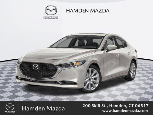 Platinum Quartz Metallic 2026 Mazda Mazda3 FWD w/Preferred Package