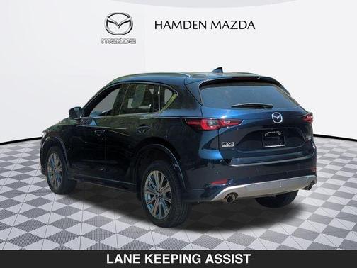 Deep Crystal Blue Mica 2024 Mazda CX-5 2.5 Turbo Signature