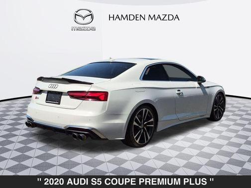 Glacier White Metallic 2020 Audi S5 3.0T Premium Plus