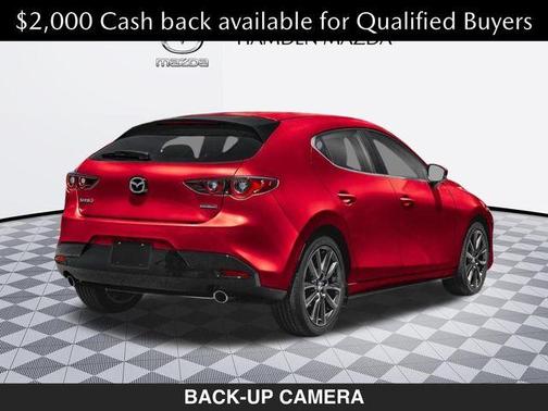 Soul Red Crystal Metallic 2026 Mazda Mazda3 FWD w/Preferred Package