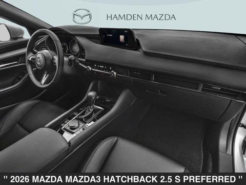 Soul Red Crystal Metallic 2026 Mazda Mazda3 FWD w/Preferred Package