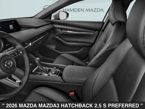 Soul Red Crystal Metallic 2026 Mazda Mazda3 FWD w/Preferred Package