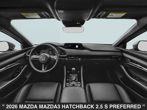 Soul Red Crystal Metallic 2026 Mazda Mazda3 FWD w/Preferred Package