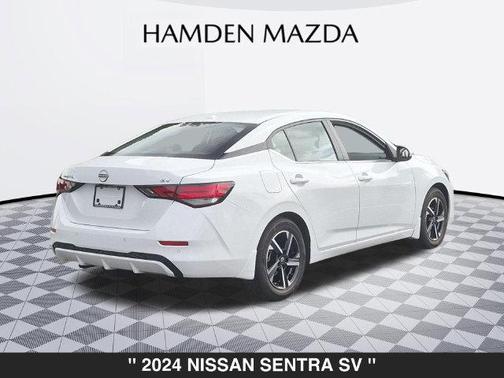 Cloud White 2024 Nissan Sentra SV