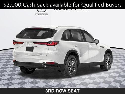 Rhodium White Premium 2026 Mazda CX-90 3.3 Turbo Preferred