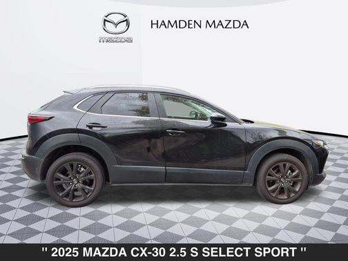Jet Black Mica 2025 Mazda CX-30 Select